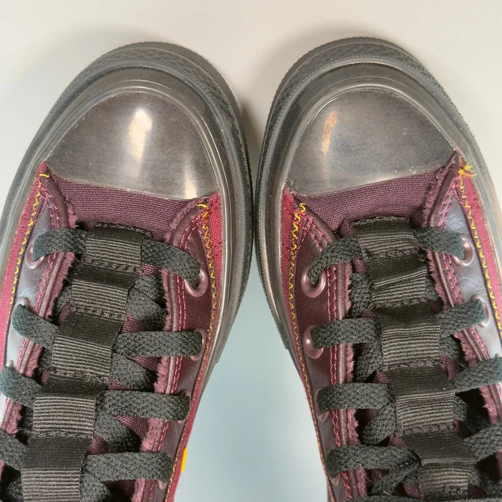 Converse Chuck Taylor All Star Cx Explore Women 6.5 6 1/2 Burgundy Black Sneaker
